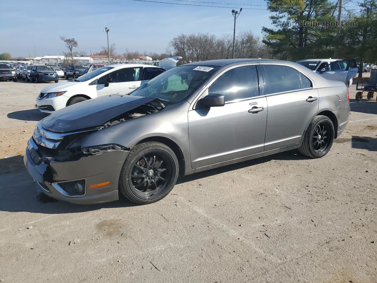 2010 Ford Fusion Sel Серый vin: 3FAHP0JA4AR163781