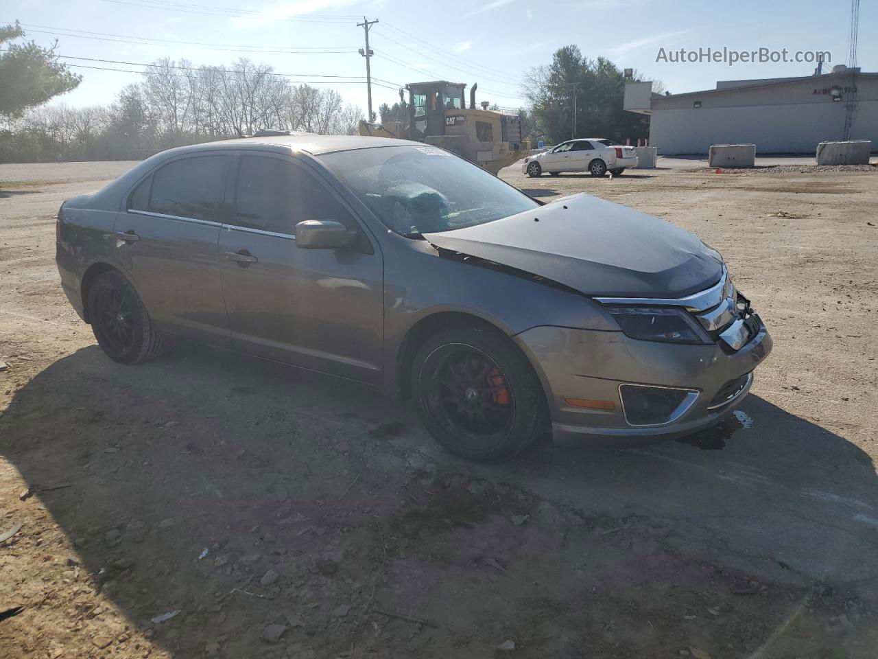 2010 Ford Fusion Sel Серый vin: 3FAHP0JA4AR163781