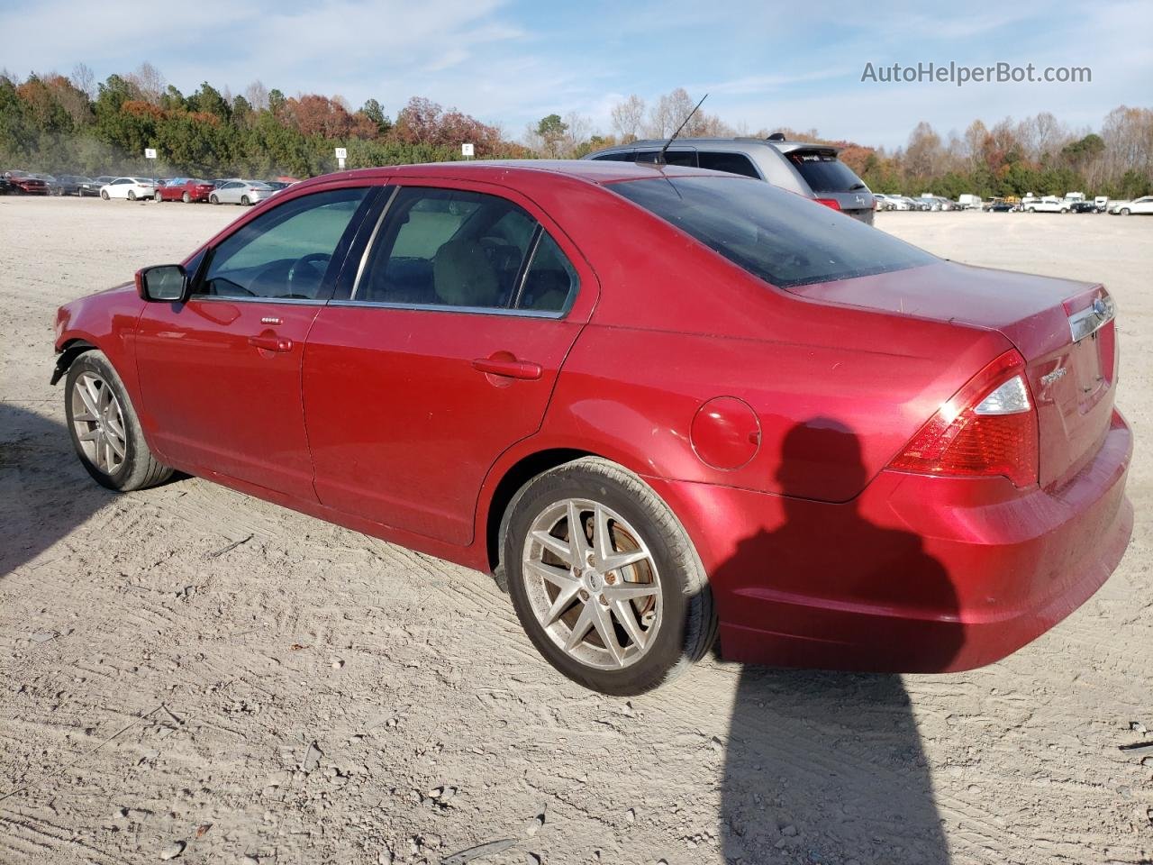 2010 Ford Fusion Sel Red vin: 3FAHP0JA4AR271866