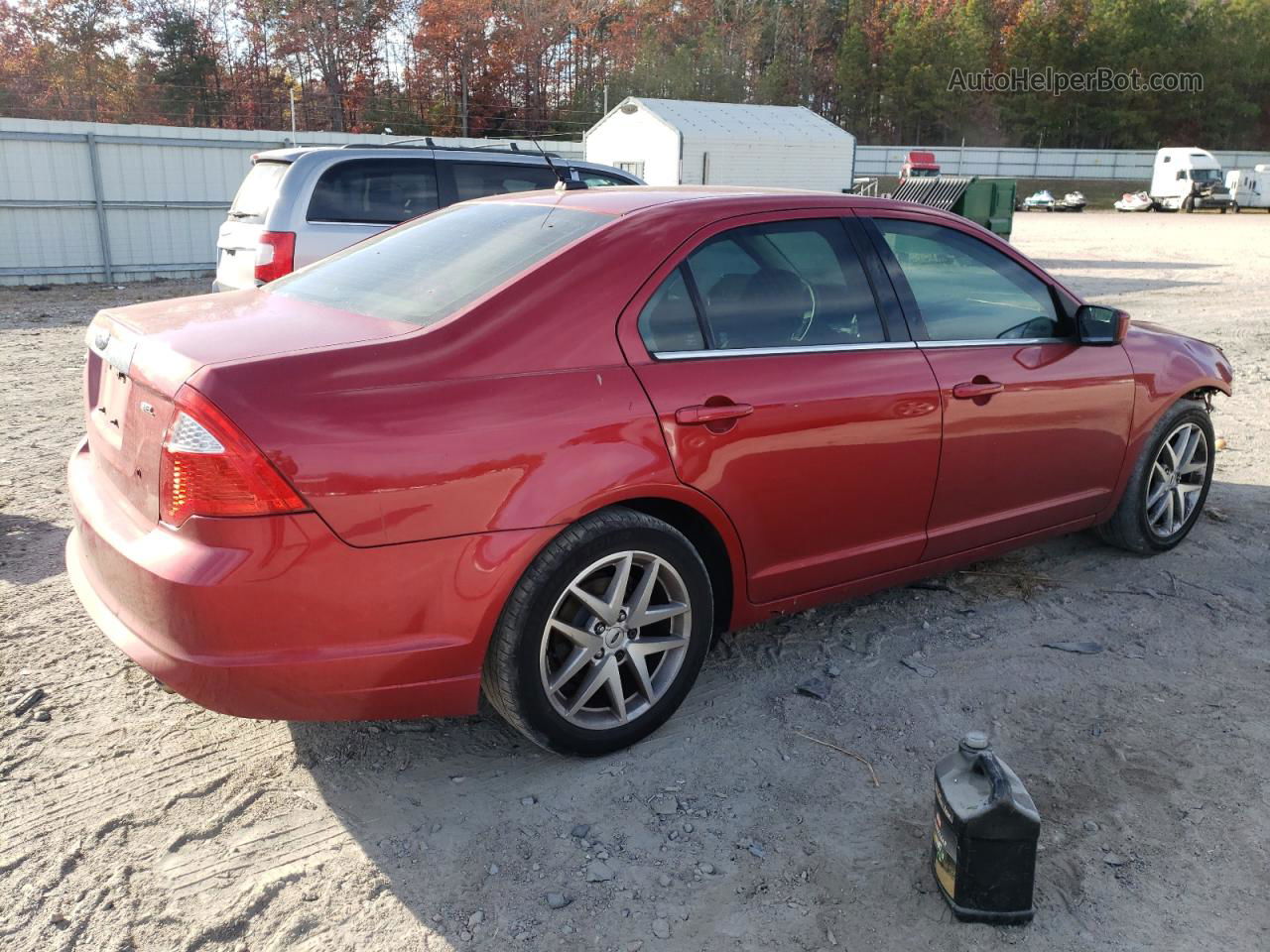 2010 Ford Fusion Sel Red vin: 3FAHP0JA4AR271866