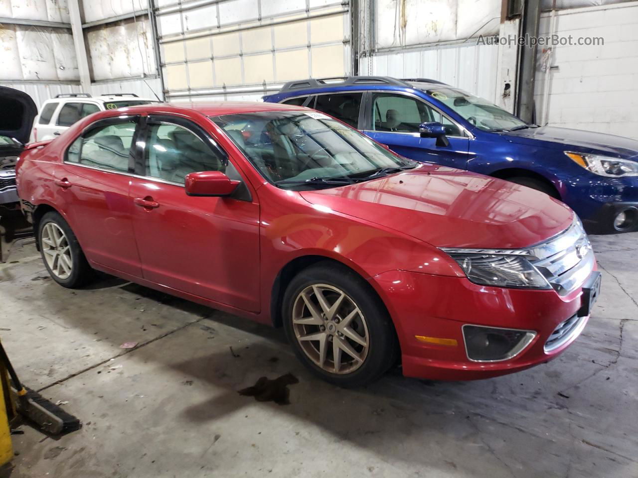 2010 Ford Fusion Sel Красный vin: 3FAHP0JA4AR310424