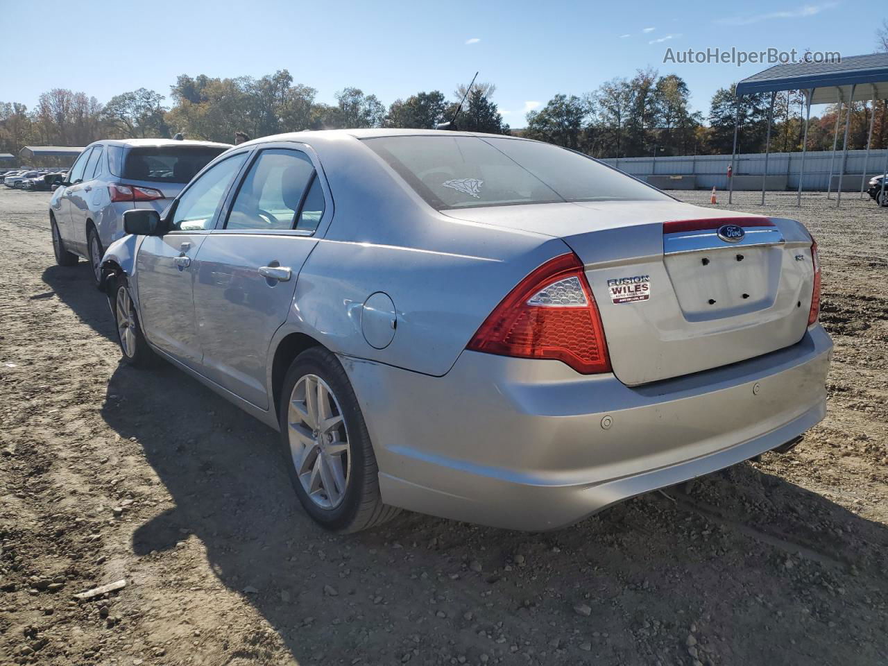 2010 Ford Fusion Sel Silver vin: 3FAHP0JA4AR345660