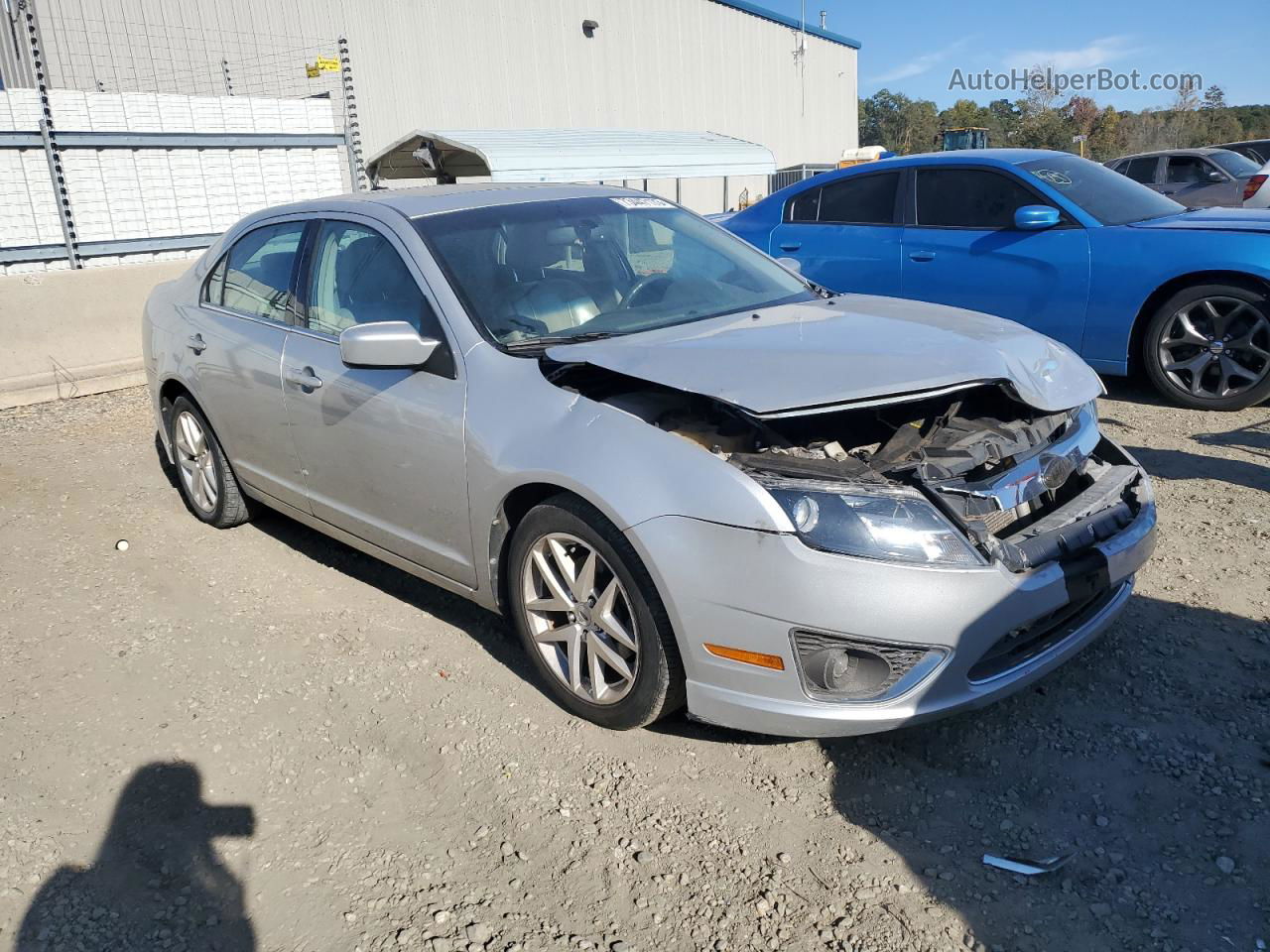 2010 Ford Fusion Sel Silver vin: 3FAHP0JA4AR345660