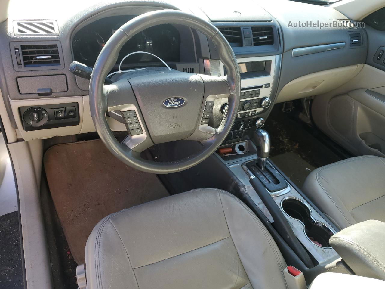 2010 Ford Fusion Sel Серебряный vin: 3FAHP0JA4AR345660