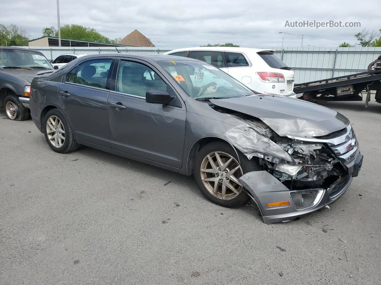 2012 Ford Fusion Sel Gray vin: 3FAHP0JA4CR251152