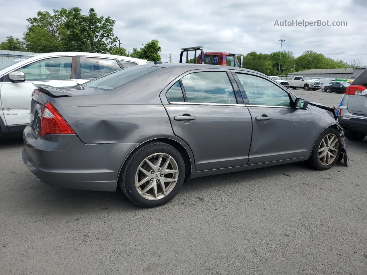 2012 Ford Fusion Sel Gray vin: 3FAHP0JA4CR251152