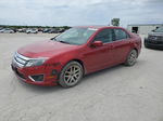 2012 Ford Fusion Sel Maroon vin: 3FAHP0JA4CR281929