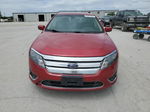 2012 Ford Fusion Sel Maroon vin: 3FAHP0JA4CR281929