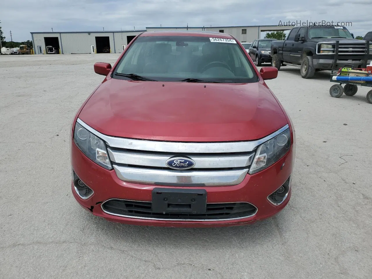 2012 Ford Fusion Sel Maroon vin: 3FAHP0JA4CR281929