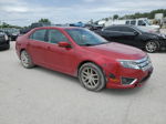 2012 Ford Fusion Sel Maroon vin: 3FAHP0JA4CR281929