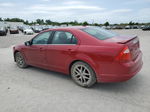 2012 Ford Fusion Sel Maroon vin: 3FAHP0JA4CR281929