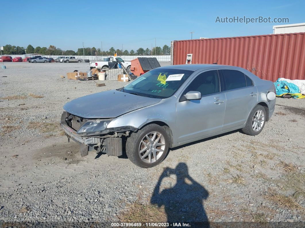 2012 Ford Fusion Sel Silver vin: 3FAHP0JA4CR367645