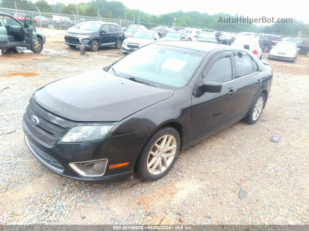 2012 Ford Fusion Sel Black vin: 3FAHP0JA4CR388284