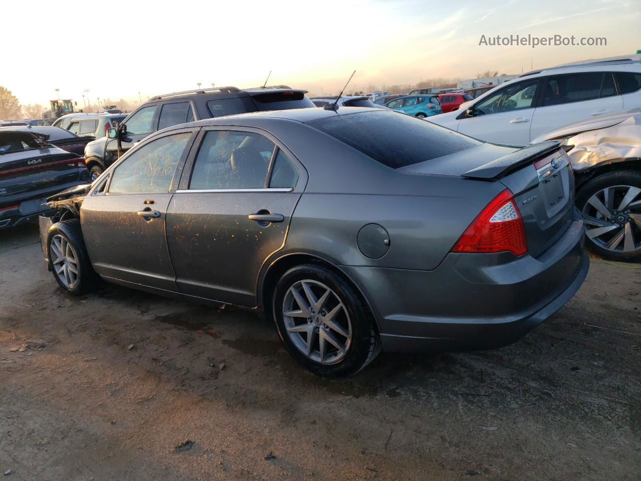 2010 Ford Fusion Sel Gray vin: 3FAHP0JA5AR277708