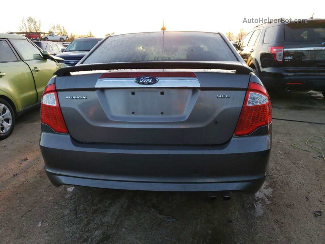 2010 Ford Fusion Sel Gray vin: 3FAHP0JA5AR277708