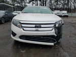 2012 Ford Fusion Sel White vin: 3FAHP0JA6CR112673