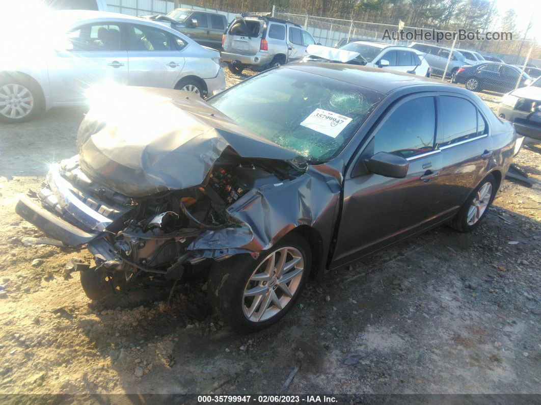 2012 Ford Fusion Sel Серый vin: 3FAHP0JA6CR167267