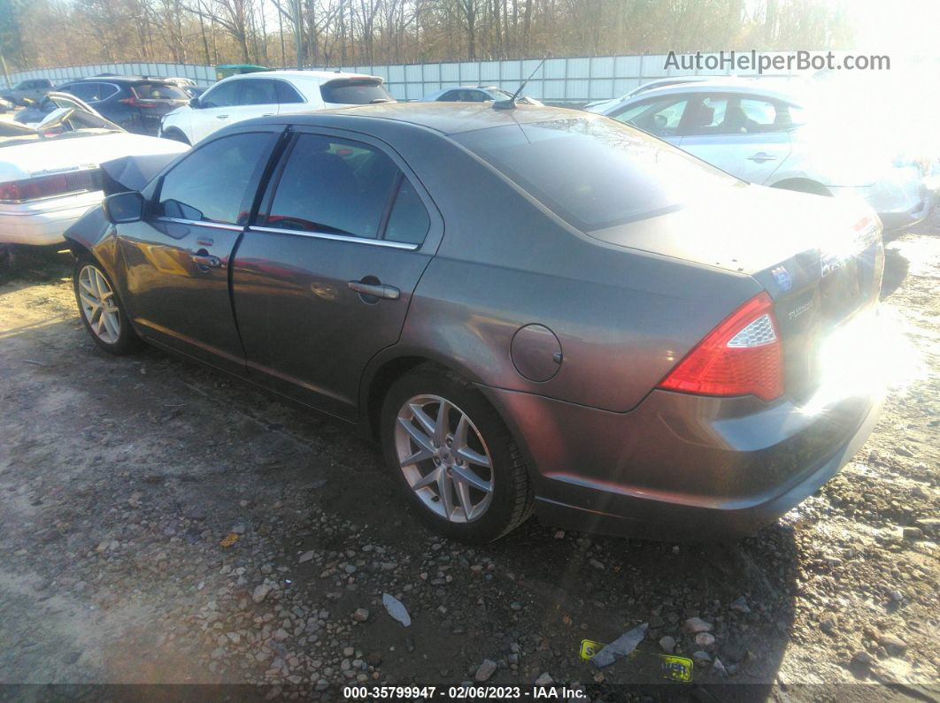 2012 Ford Fusion Sel Gray vin: 3FAHP0JA6CR167267