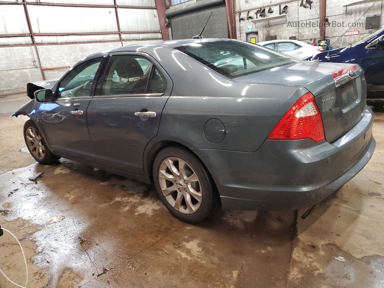 2012 Ford Fusion Sel Turquoise vin: 3FAHP0JA6CR178656