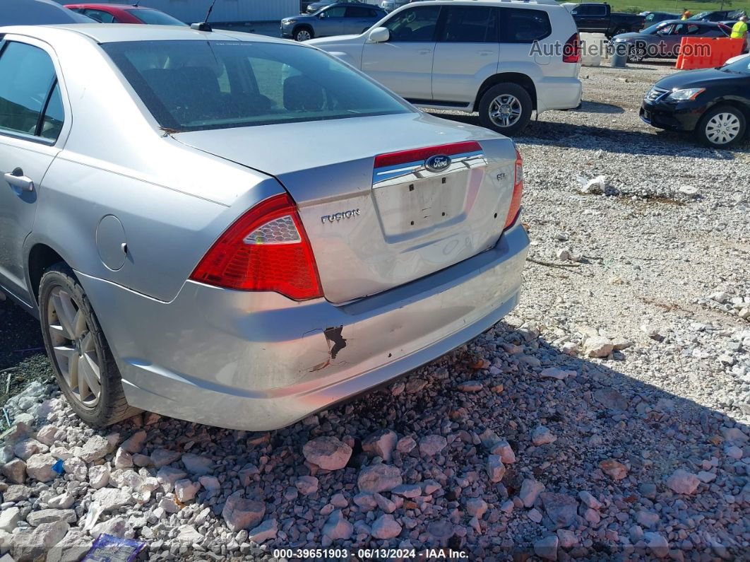 2012 Ford Fusion Sel Silver vin: 3FAHP0JA6CR339765