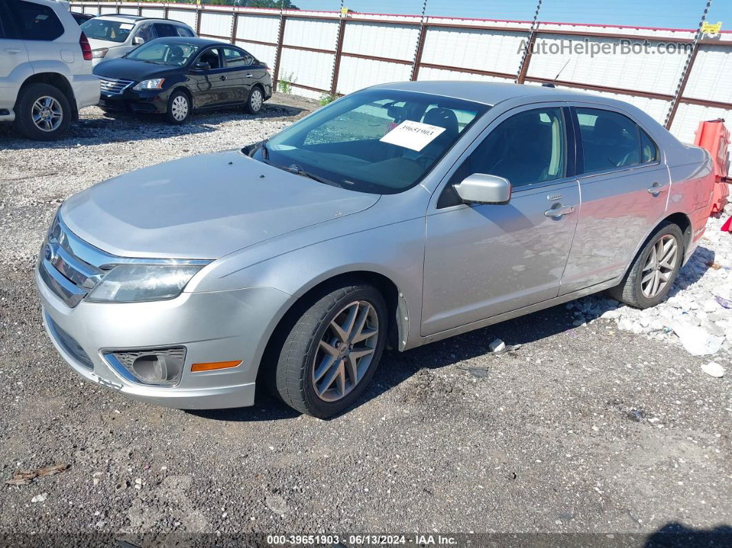 2012 Ford Fusion Sel Silver vin: 3FAHP0JA6CR339765