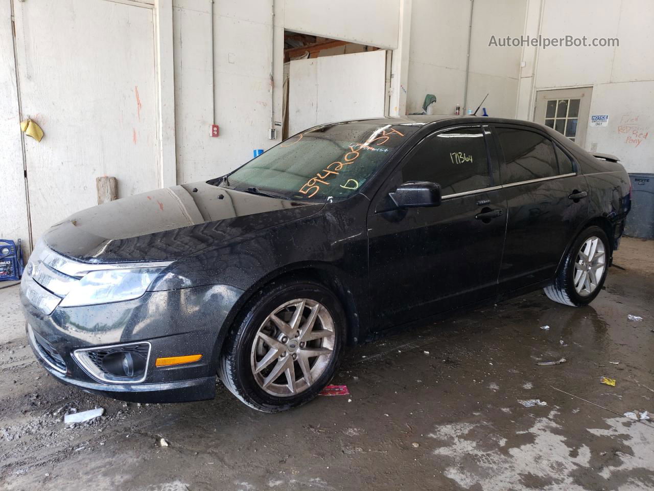 2012 Ford Fusion Sel Black vin: 3FAHP0JA6CR359319