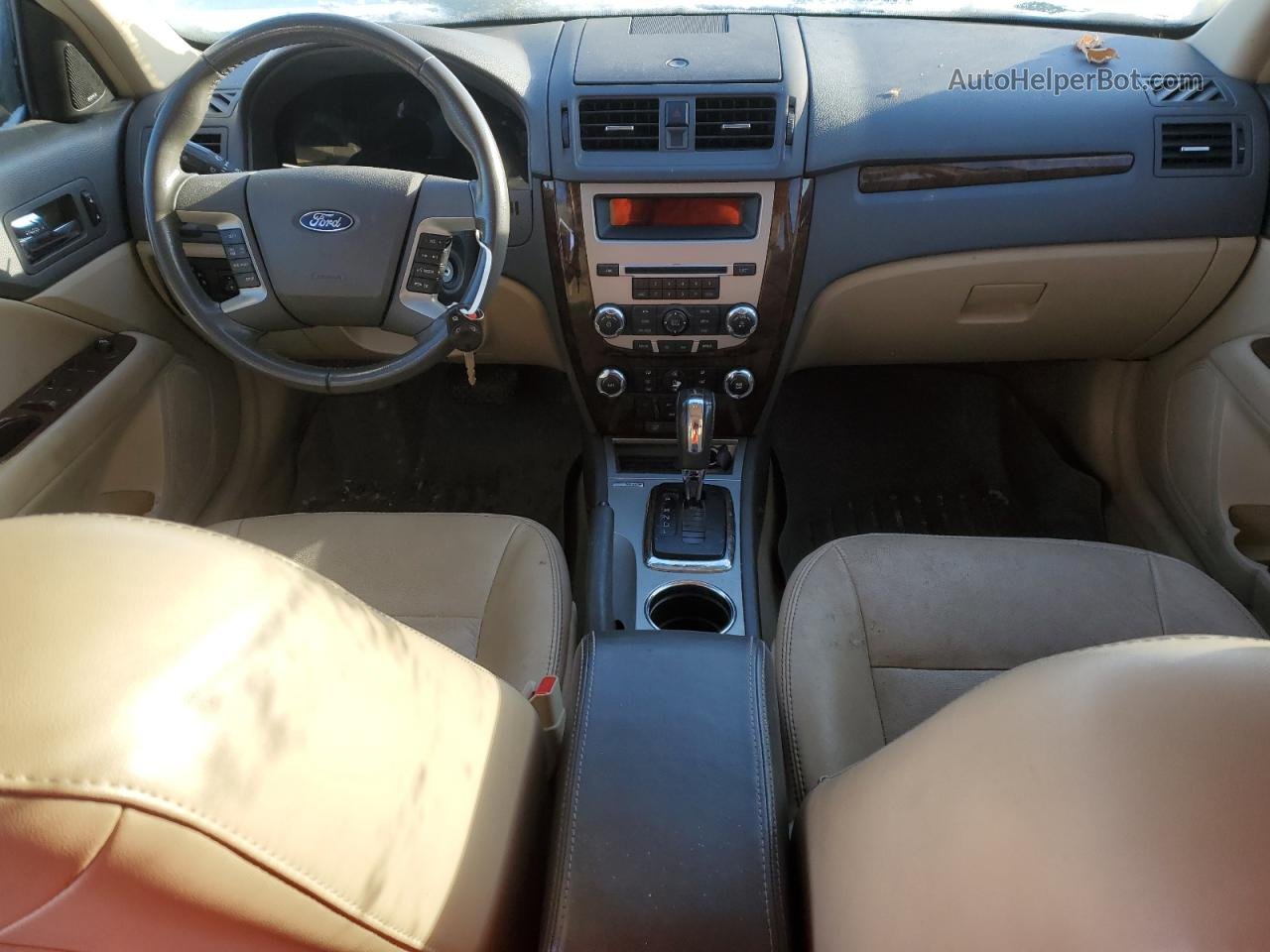 2012 Ford Fusion Sel Черный vin: 3FAHP0JA6CR434181