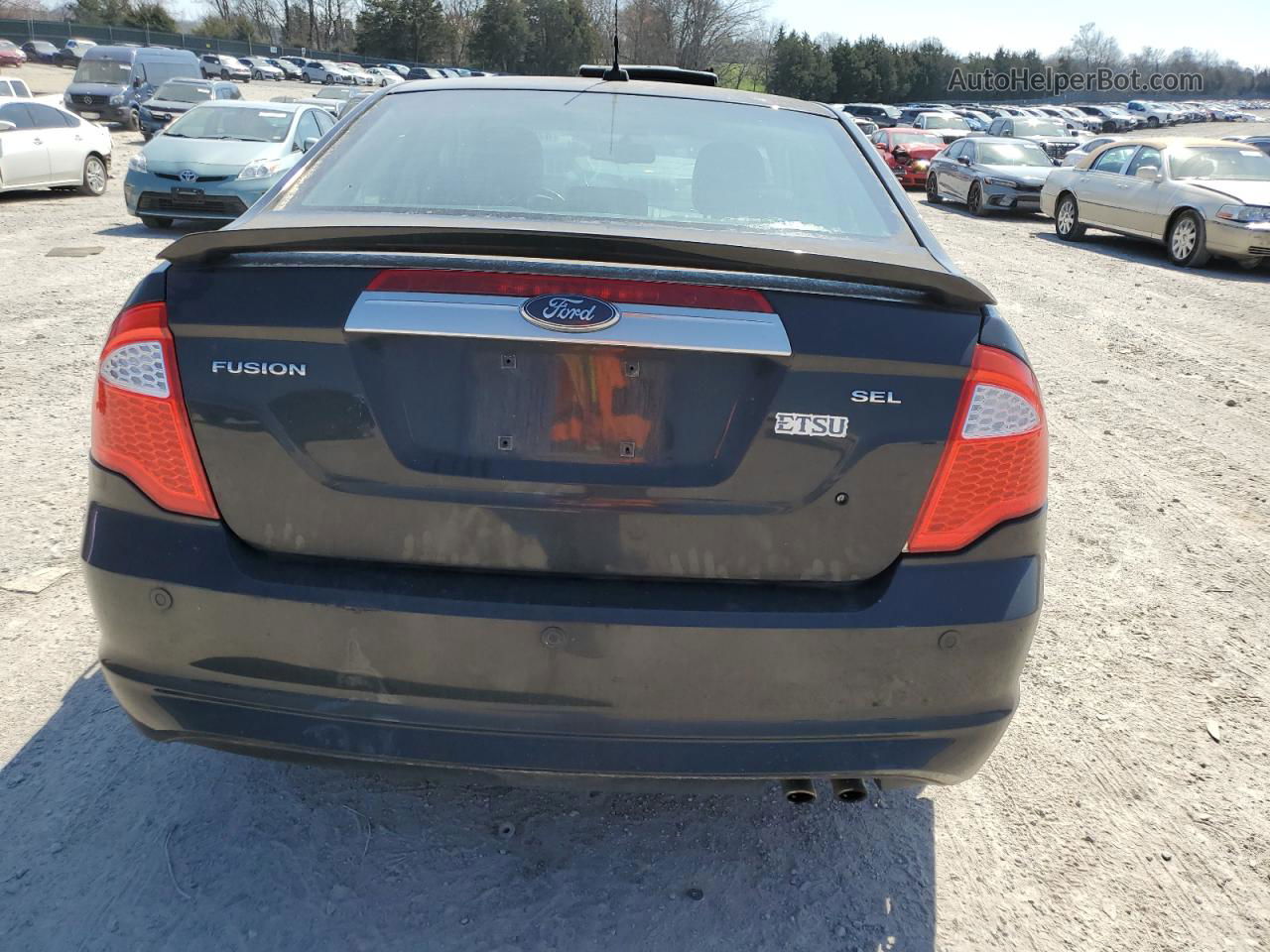 2010 Ford Fusion Sel Черный vin: 3FAHP0JA7AR168053