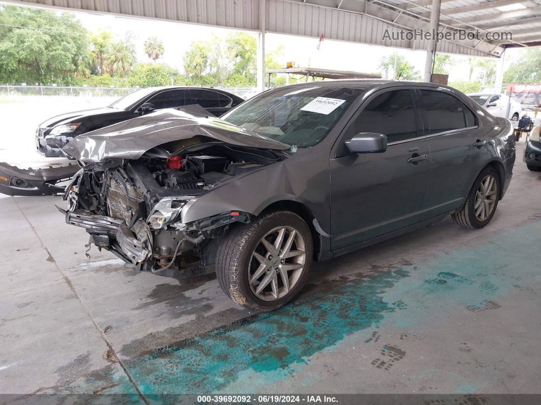 2010 Ford Fusion Sel Gray vin: 3FAHP0JA7AR326956