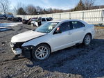 2012 Ford Fusion Sel White vin: 3FAHP0JA7CR101858