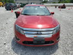 2012 Ford Fusion Sel Red vin: 3FAHP0JA7CR204889