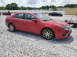 2012 Ford Fusion Sel Red vin: 3FAHP0JA7CR204889