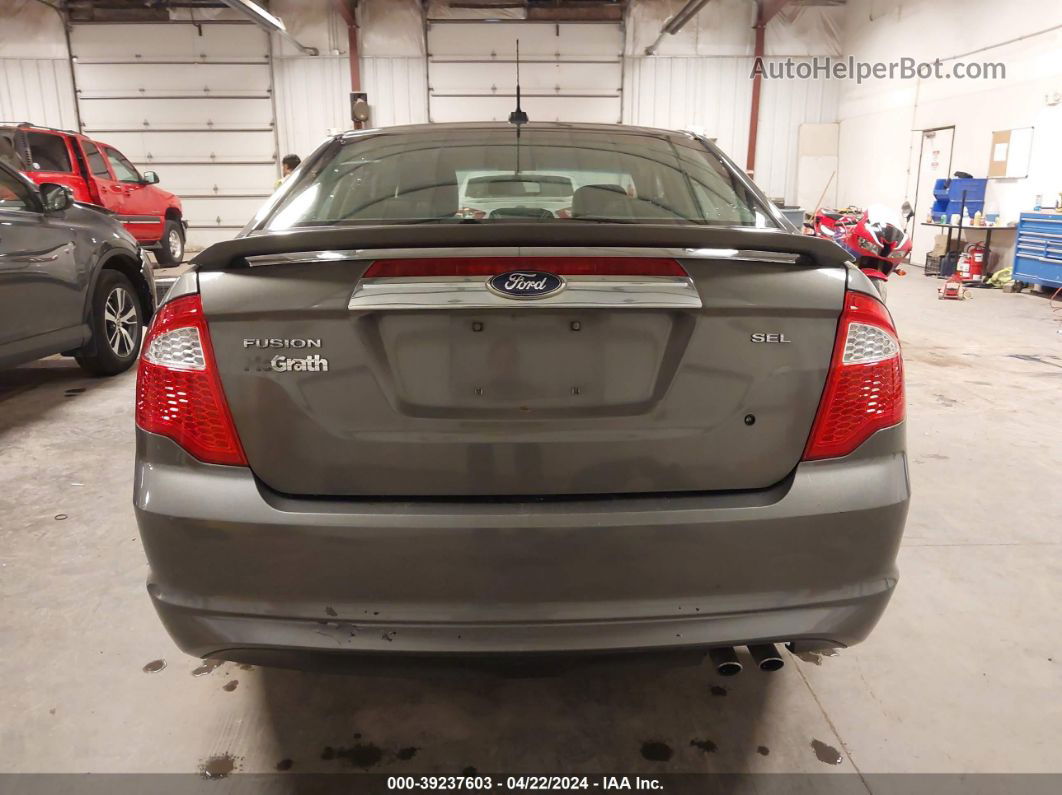 2012 Ford Fusion Sel Серый vin: 3FAHP0JA7CR364819