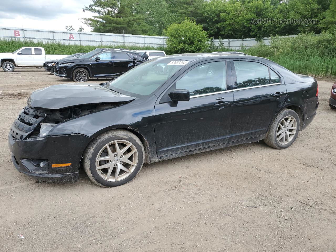 2010 Ford Fusion Sel Black vin: 3FAHP0JA8AR219849