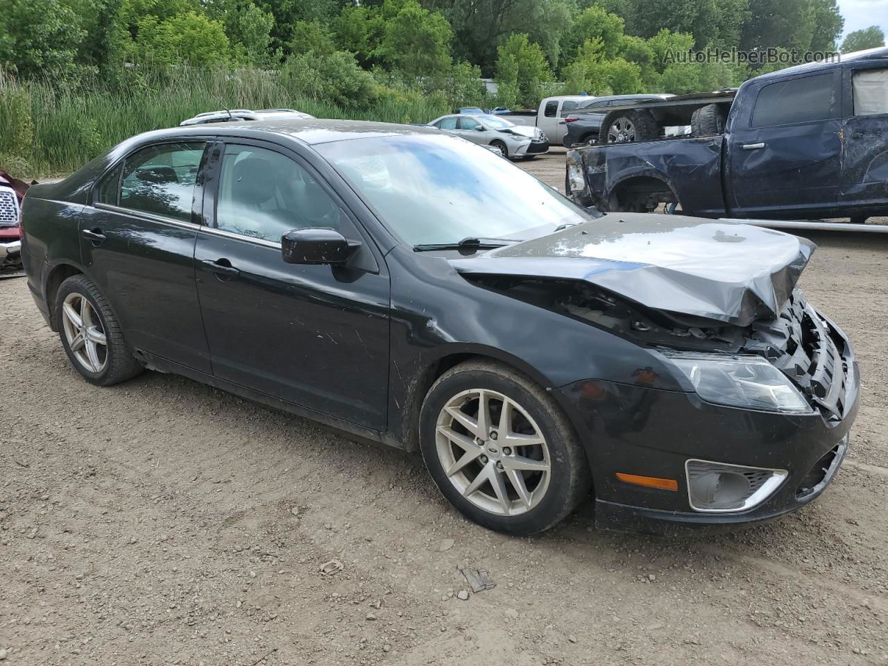 2010 Ford Fusion Sel Black vin: 3FAHP0JA8AR219849