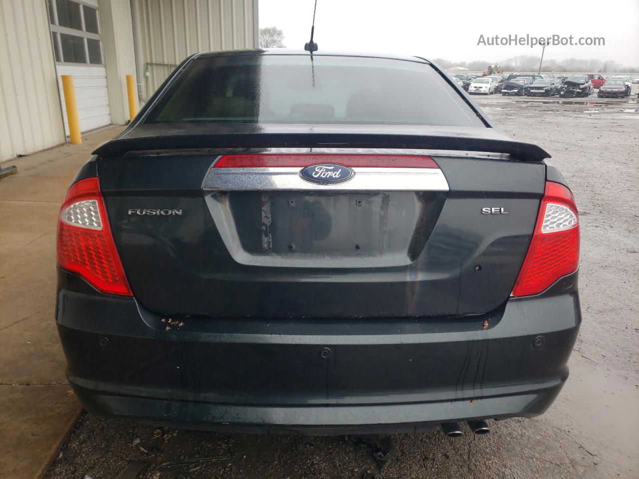 2010 Ford Fusion Sel Charcoal vin: 3FAHP0JA8AR273412