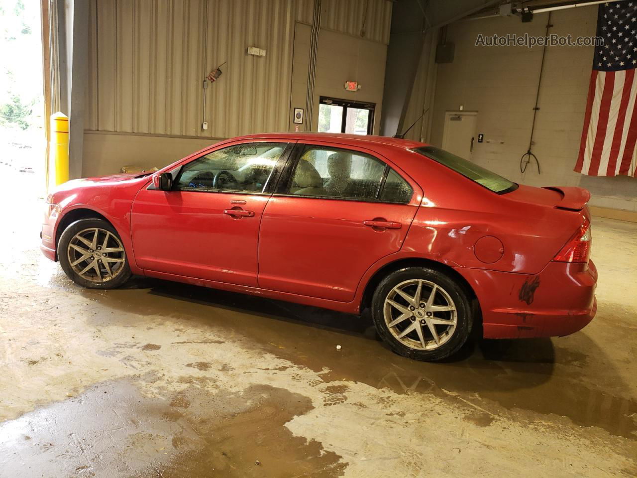 2010 Ford Fusion Sel Red vin: 3FAHP0JA8AR365829