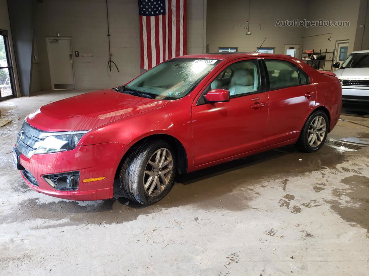 2010 Ford Fusion Sel Red vin: 3FAHP0JA8AR365829