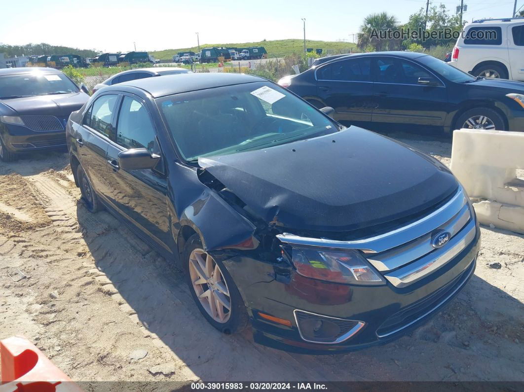 2012 Ford Fusion Sel Black vin: 3FAHP0JA8CR152253