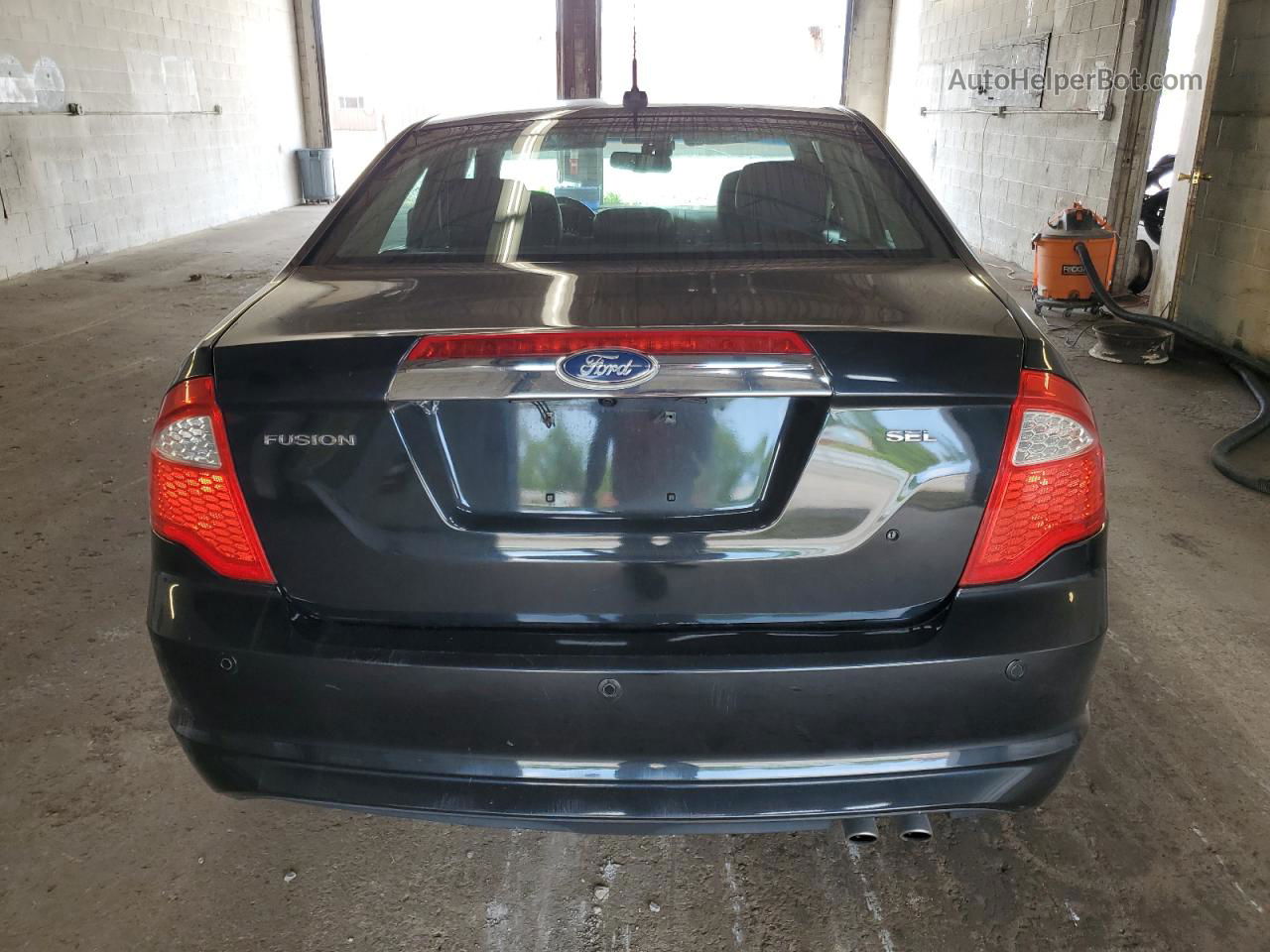 2012 Ford Fusion Sel Black vin: 3FAHP0JA8CR199959