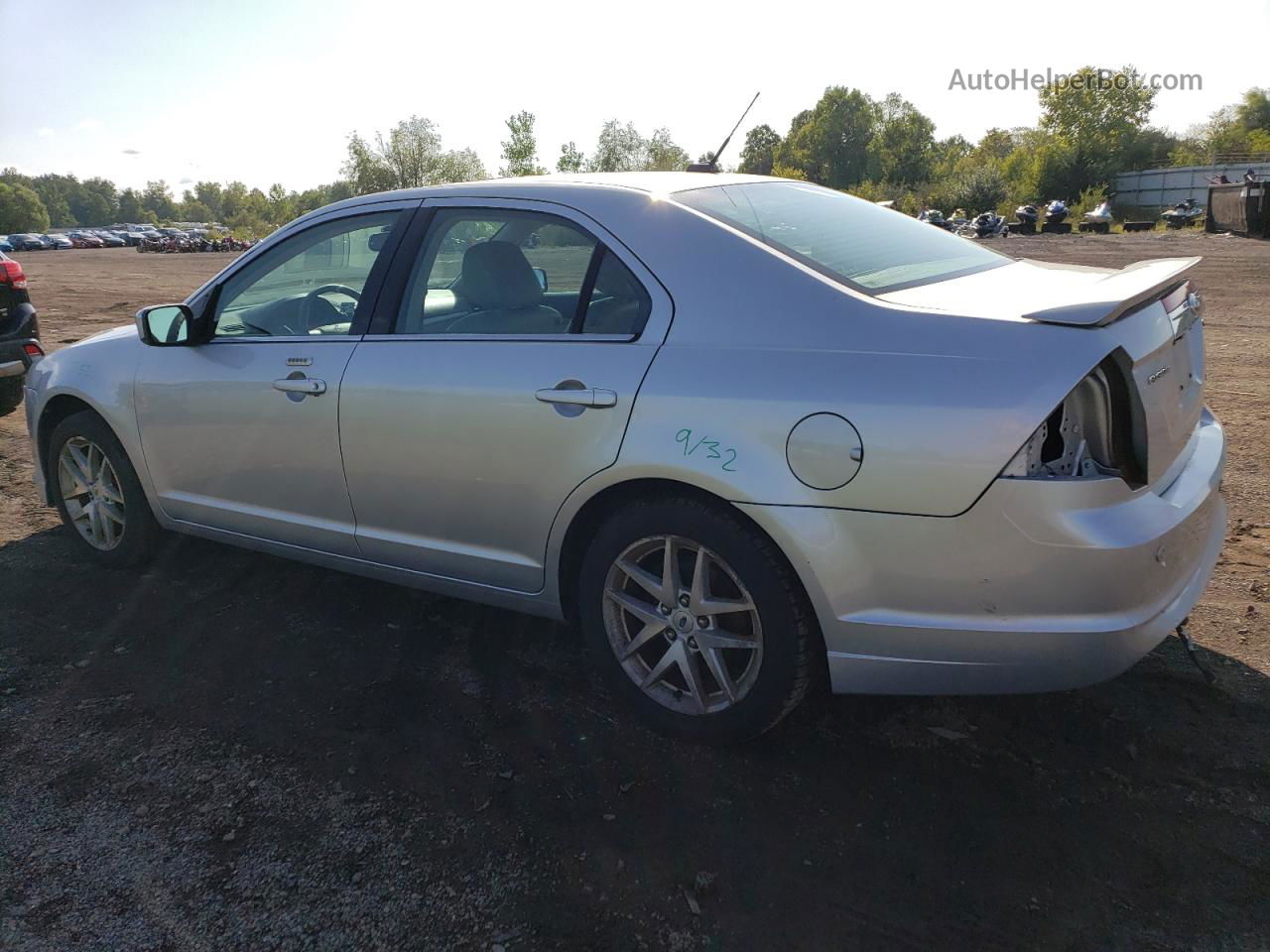 2012 Ford Fusion Sel Silver vin: 3FAHP0JA8CR282033