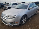 2012 Ford Fusion Sel Silver vin: 3FAHP0JA8CR288804