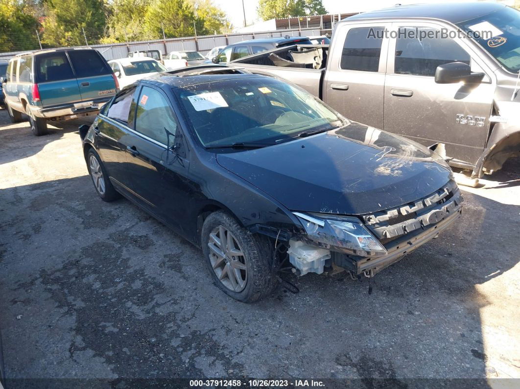 2012 Ford Fusion Sel Black vin: 3FAHP0JA8CR393097