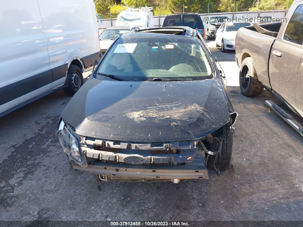 2012 Ford Fusion Sel Black vin: 3FAHP0JA8CR393097