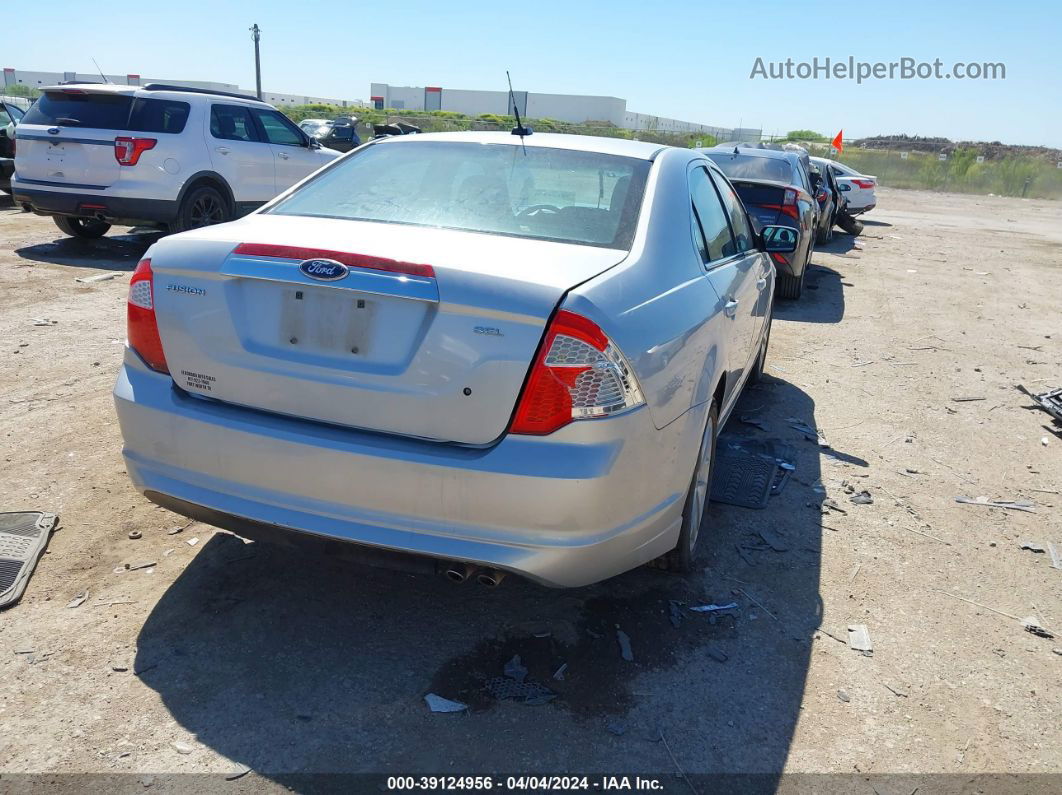 2010 Ford Fusion Sel Silver vin: 3FAHP0JA9AR425083