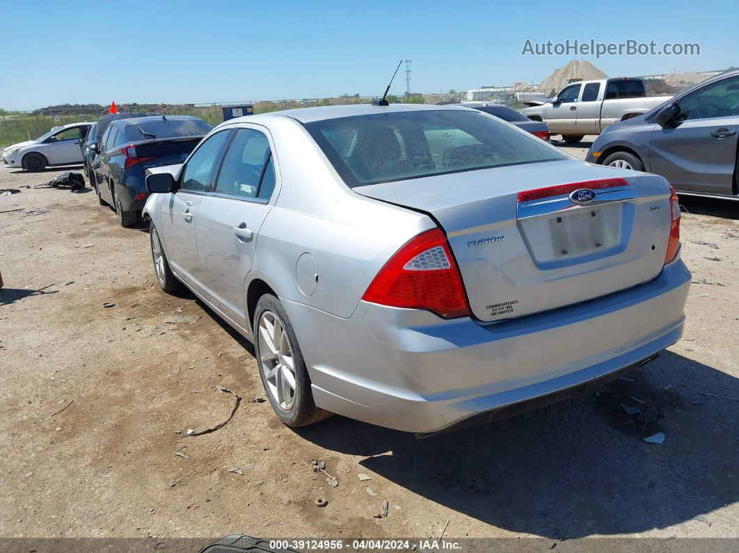 2010 Ford Fusion Sel Silver vin: 3FAHP0JA9AR425083