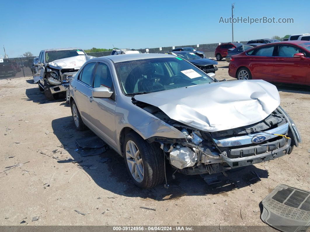 2010 Ford Fusion Sel Silver vin: 3FAHP0JA9AR425083