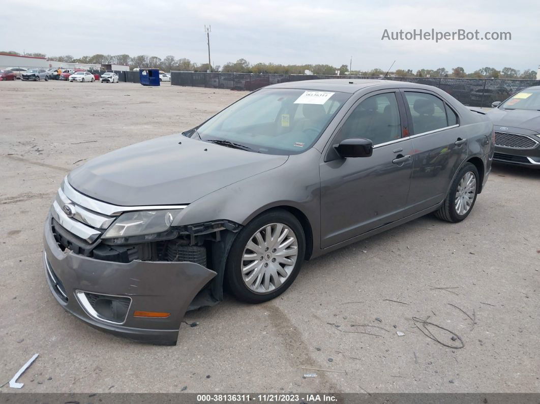 2012 Ford Fusion Sel Серый vin: 3FAHP0JA9CR150379