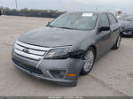 2012 Ford Fusion Sel Gray vin: 3FAHP0JA9CR150379