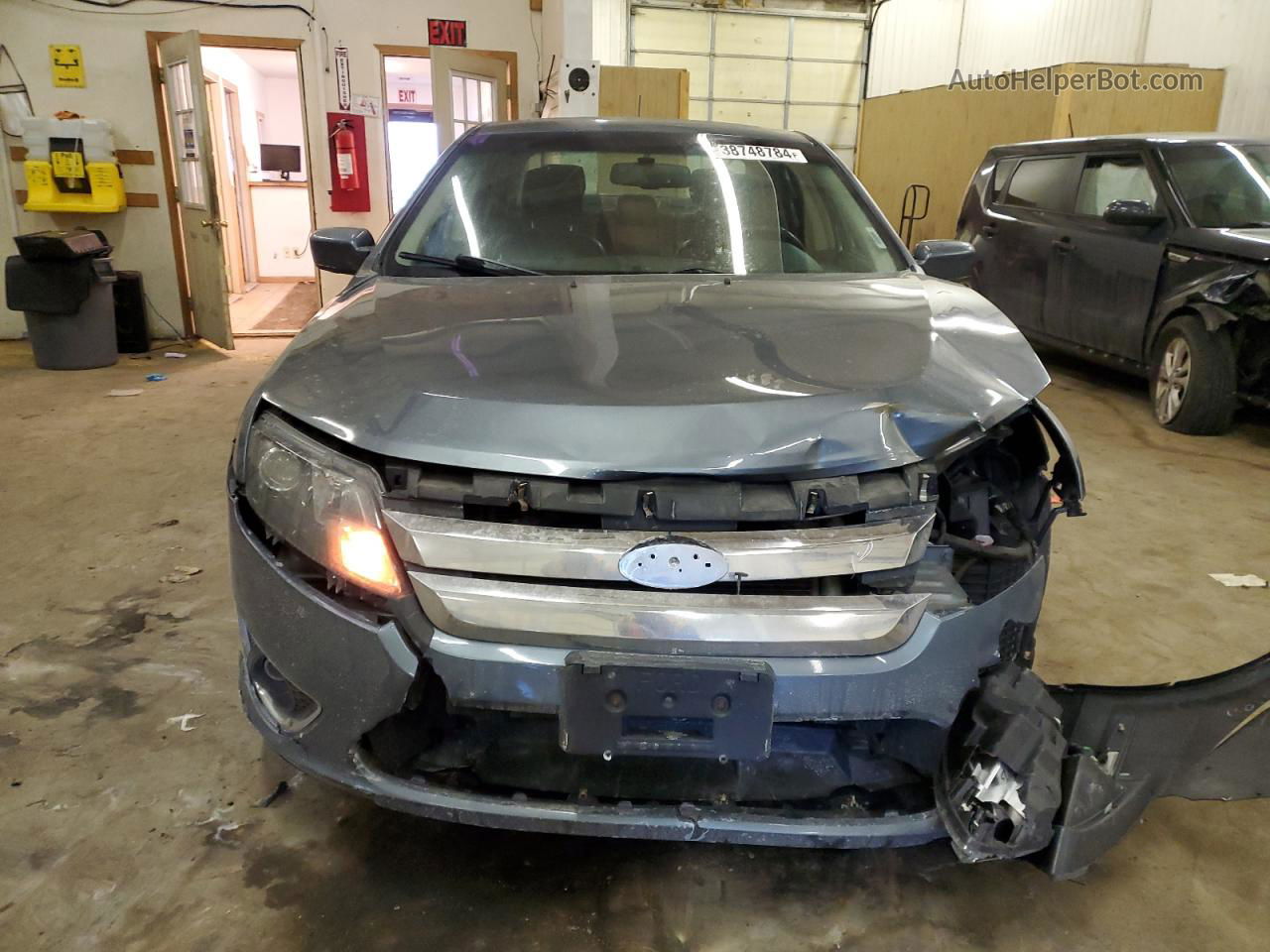 2012 Ford Fusion Sel Blue vin: 3FAHP0JA9CR178974